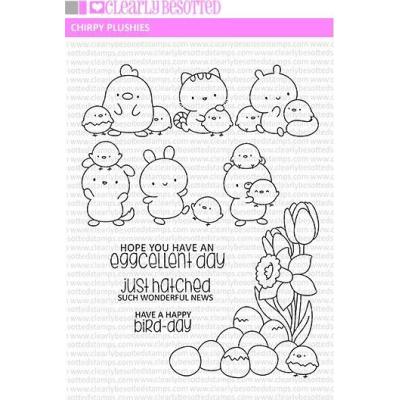 Clearly Besotted Clear Stamps - Chirpy Plushies